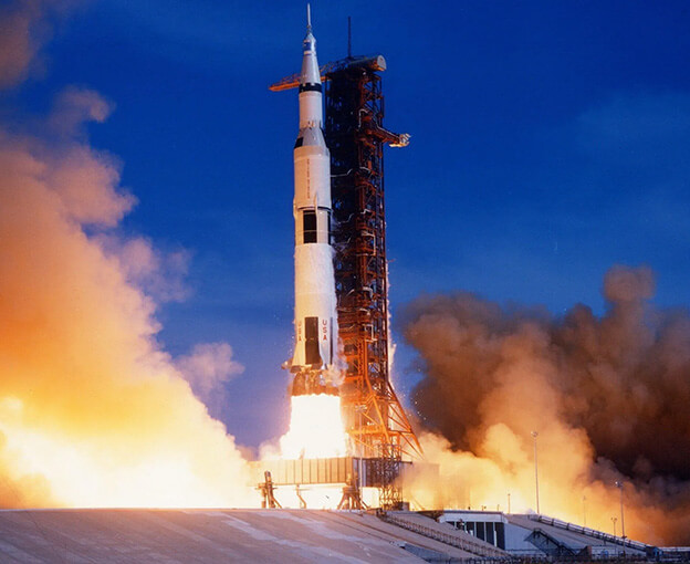 Apollo 11 takeoff