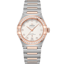 星座<span class="nowrap">系列</span> 29毫米, 精钢-Sedna™ 18k金表壳 搭配 精钢-Sedna™ 18k金表链 - 13125292052001