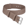NATO<span class="nowrap">表带</span> - 皮革, 灰色 - 031CUZ011421w