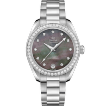 海马系列 AQUA TERRA 150米<span class="nowrap">腕表</span> 34毫米, 精钢表壳 搭配 精钢表链 - 22015342057001