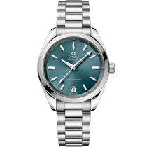海马系列AQUA TERRA SHADES<span class="nowrap">腕表</span> 34毫米, 精钢表壳 搭配 精钢表链 - 22010342010001