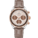 超霸<span class="nowrap">系列</span> 38毫米, 精钢-Sedna™ 18k金表壳 搭配 皮表带 - 32428385002002